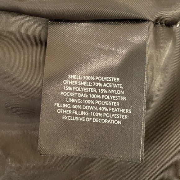 Down winter jacket, plus size 1X - Picture 5 of 5